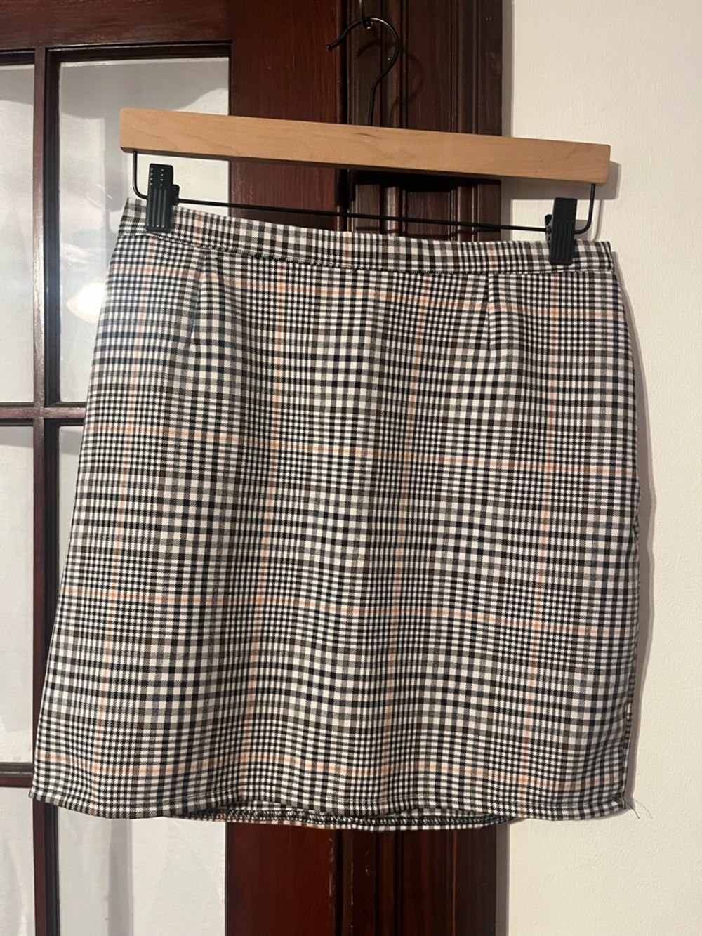 Nastygal Preppy Gingham Mini Skirt - Size 6